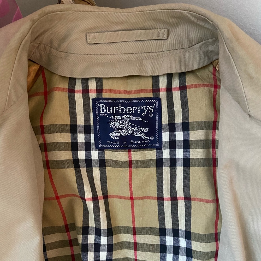 Burberry Trench Coat with wool liner